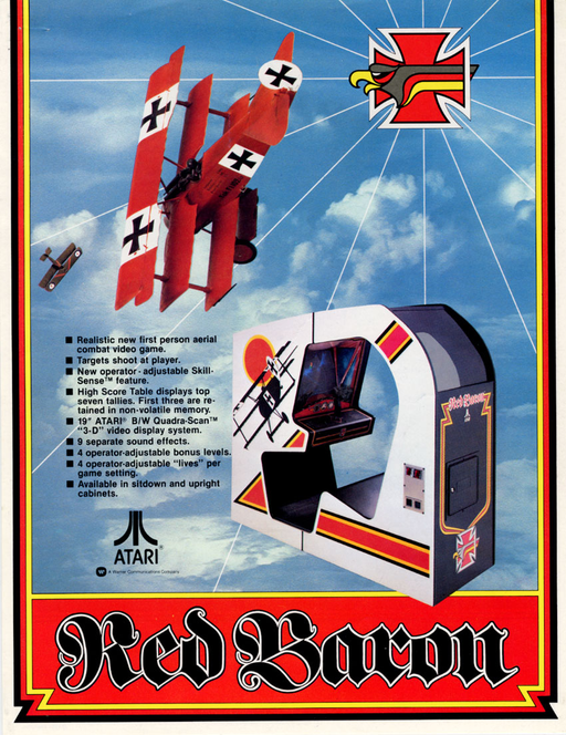 Red Baron Arcade Game Cover